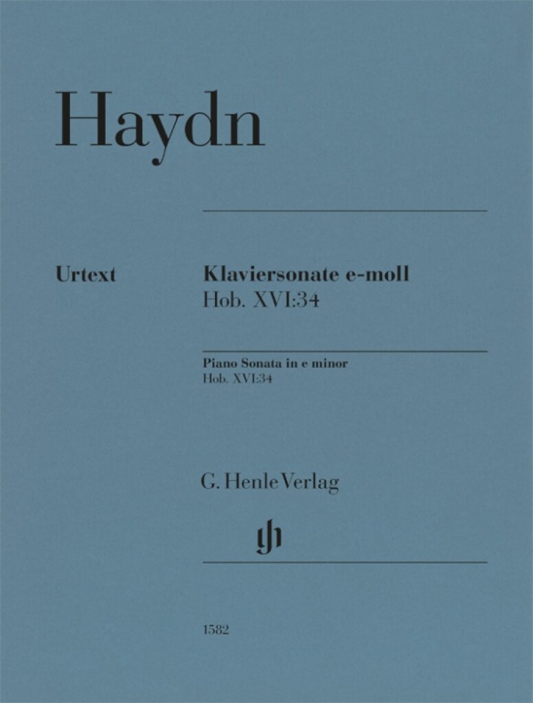 Klaviersonate E-Moll - Hob. XVI:34